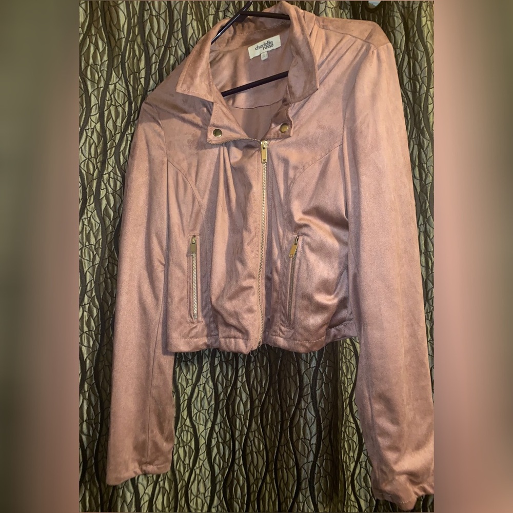 velvet jacket from Charlotte Russe